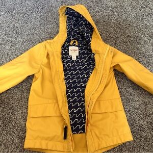 Cat & Jack yellow girl’s rain coat 2T